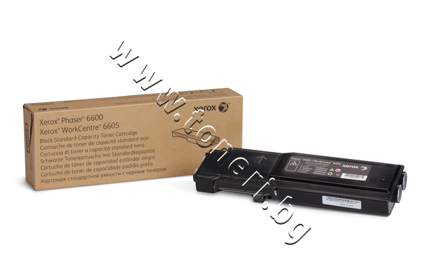 106R02252 Тонер Xerox 106R02252 за 6600/6605, Black (3K) - изображение 1 от 1