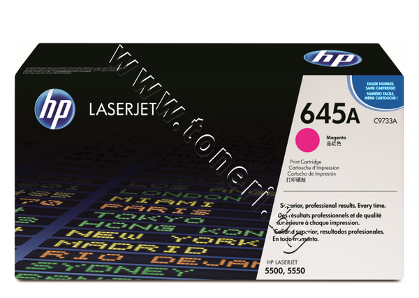 C9733A Тонер HP 645A за 5500/5550, Magenta (12K) - изображение 1 от 1