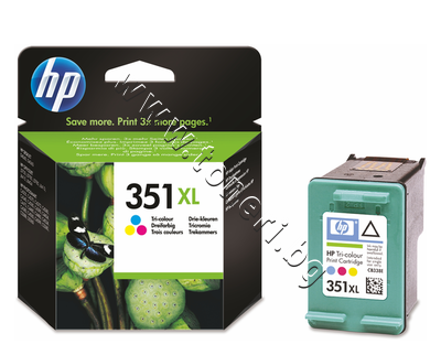 CB338EE  HP 351XL, Tri-color