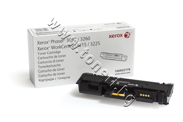 106R02778 Тонер Xerox 106R02778 за 3052/3215/3225/3260 (3K) - изображение 1 от 1