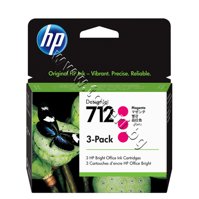 3ED78A  HP 712 3-pack, Magenta (3x29 ml)