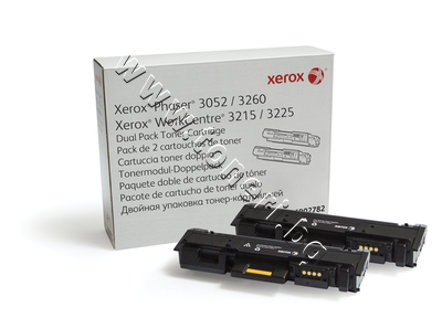 106R02782 Тонер Xerox 106R02782 за 3052/3215/3225/3260 2-pack (2x3K)