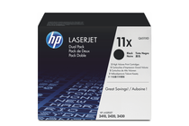           HP 11X  2410/2420/2430 2-pack (2x12K)