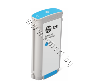 F9J67A  HP 728, Cyan (130 ml)