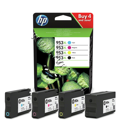 3HZ52AE  HP 953XL combo 4-pack, 4 
