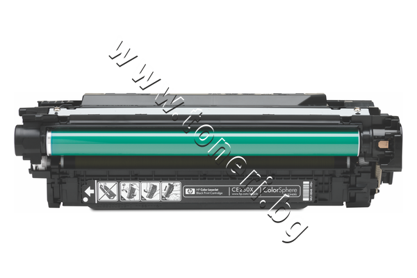 CE250X Тонер HP 504X за CP3525/CM3530, Black (10.5K) - изображение 3 от 4