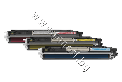CF341A Тонер HP 126A за CP1025/M175/M275 3-pack, 3 цвята (3x1K)