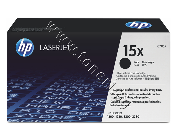 C7115X Тонер HP 15X за 1200/3300 (3.5K) - изображение 1 от 4