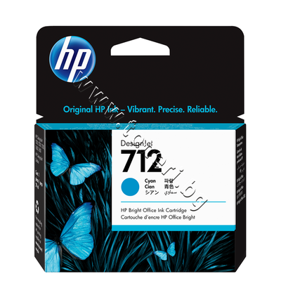 3ED67A  HP 712, Cyan (29 ml)