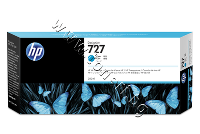 F9J76A  HP 727, Cyan (300 ml)