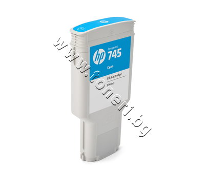 F9K03A  HP 745, Cyan (300 ml)