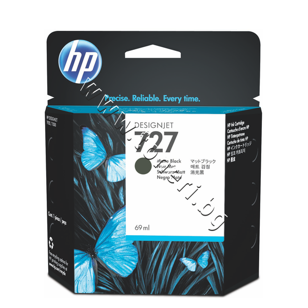 C1Q11A Мастило HP 727, Matte Black (69 ml) - изображение 1 от 2
