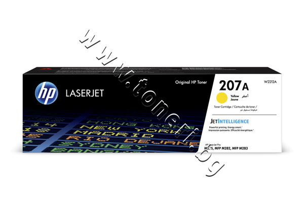 W2212A Тонер HP 207A за M255/M282/M283, Yellow (1.3K) - изображение 1 от 3
