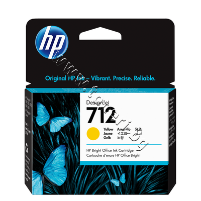 3ED69A  HP 712, Yellow (29 ml)