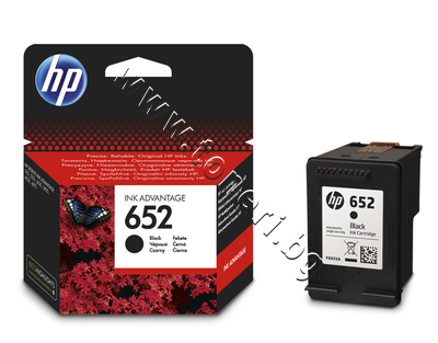 F6V25AE  HP 652, Black