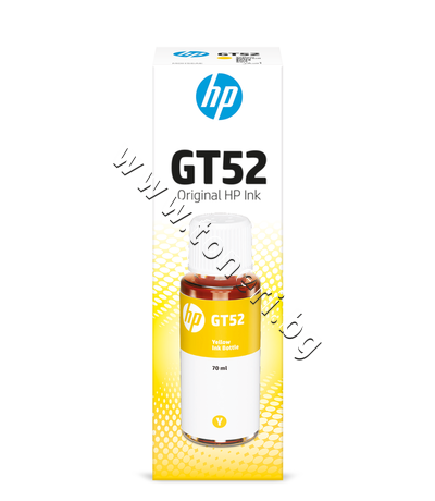 M0H56AE  HP GT52, Yellow