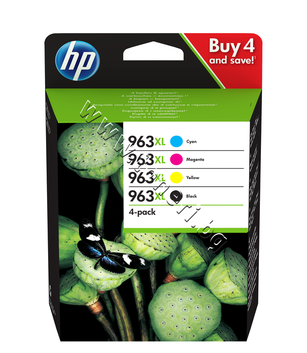 3YP35AE Мастило HP 963XL combo 4-pack, 4 цвята - изображение 1 от 2