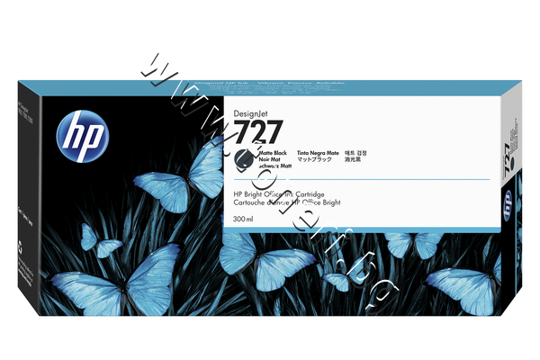 C1Q12A Мастило HP 727, Matte Black (300 ml) - изображение 1 от 2