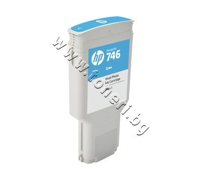 P2V80A  HP 746, Cyan (300 ml)