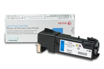 Оригинални тонер касети и тонери за цветни лазерни принтери » Тонер Xerox 106R01481 за 6140, Cyan (2K)